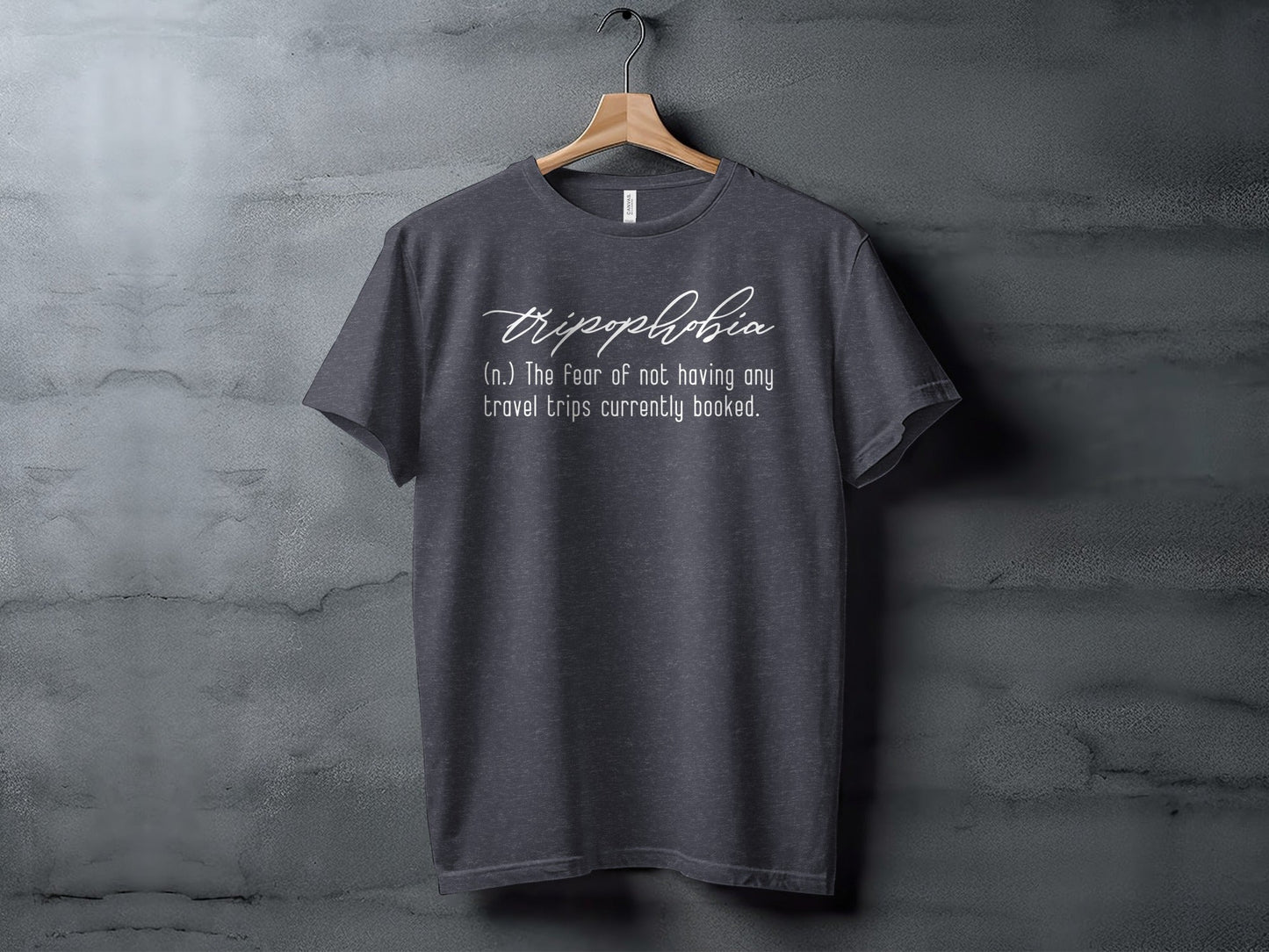 Tripophobia Definition The Fear Of Travel Trips T-Shirt