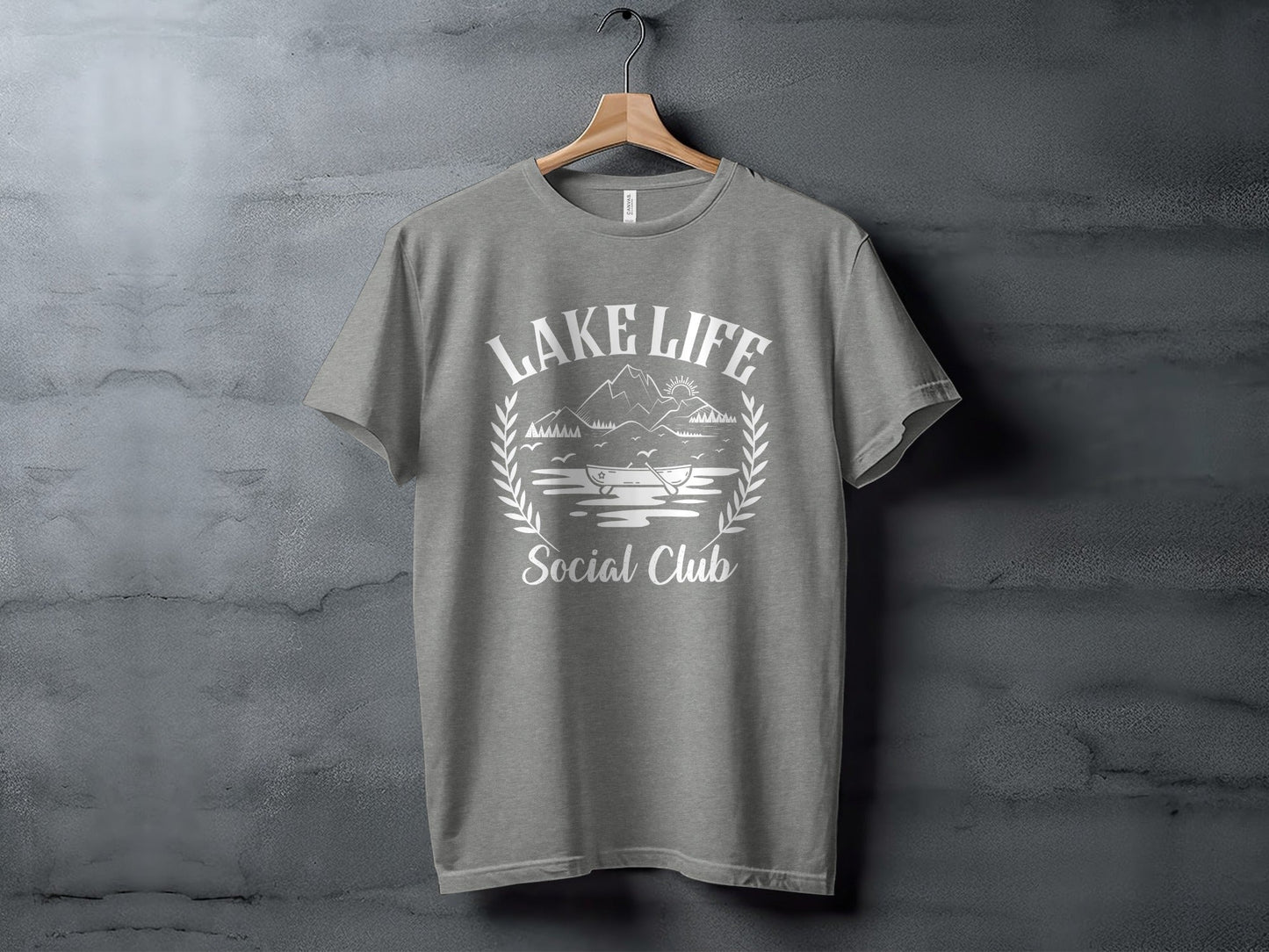 Lake Life Social Club Boating Outdoor Activity T-Shirt