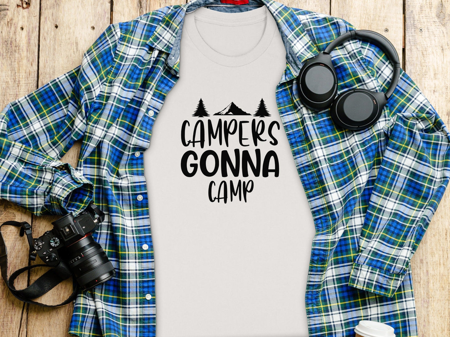 Campers Gonna Camp Nature Adventure Camping Trip T-Shirt