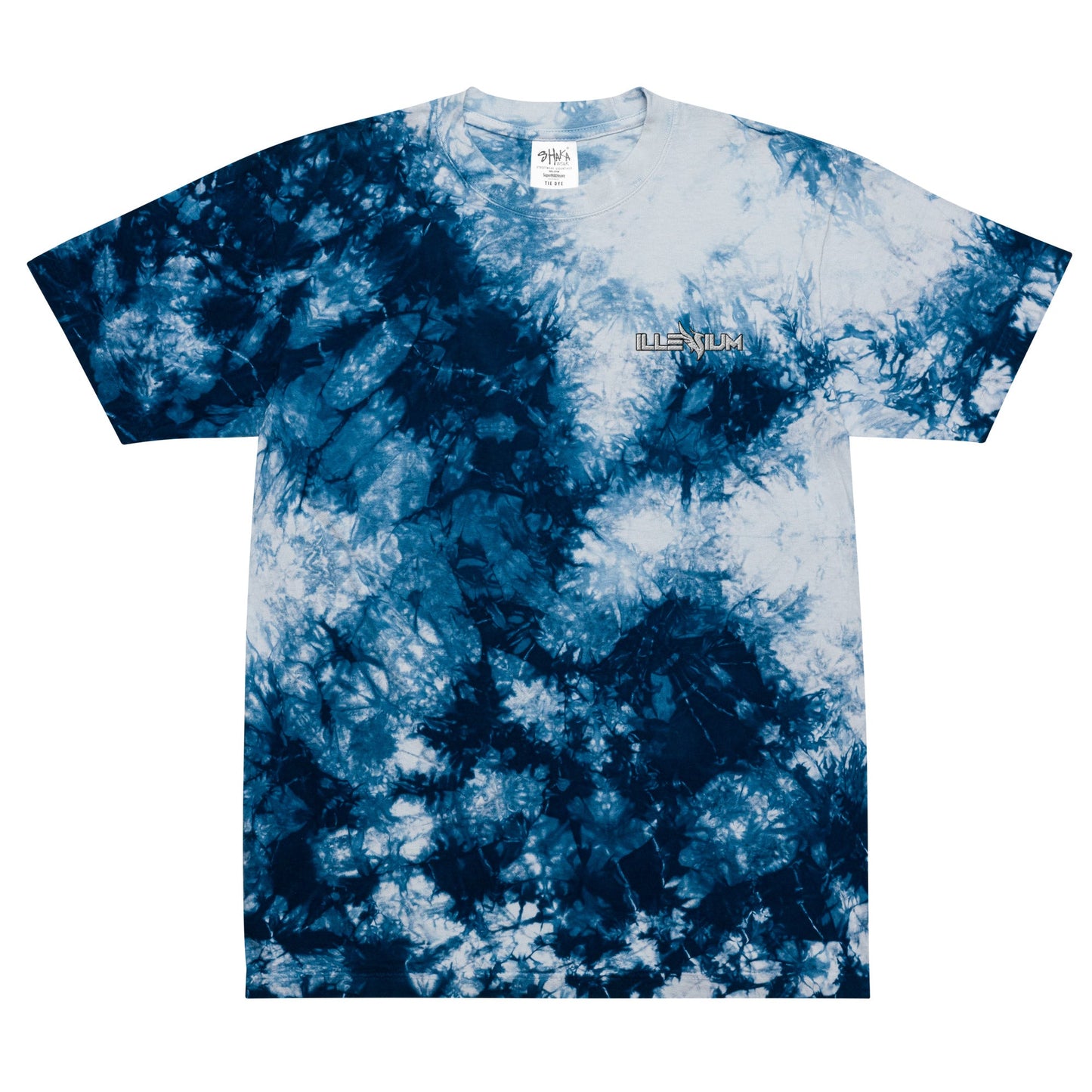 Illenium Embroidery Tie-Dye Rave T-shirt for Men Women Unisex