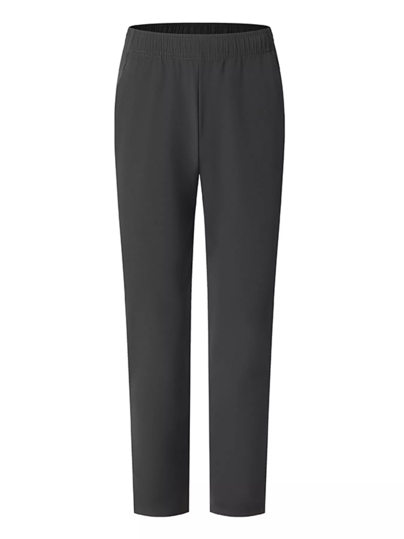 Men's Plus Size Casual Elastic Waist Straight-Leg Pants