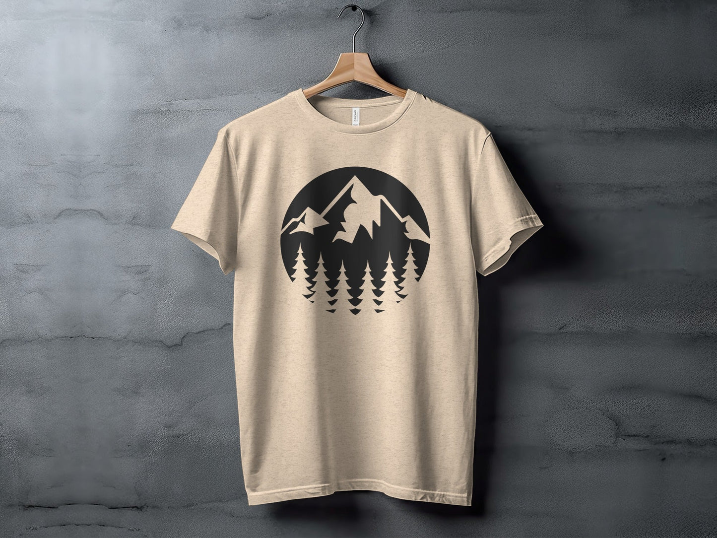 Nature Landscape Adventure Outdoor Graphic Design T-Shirt
