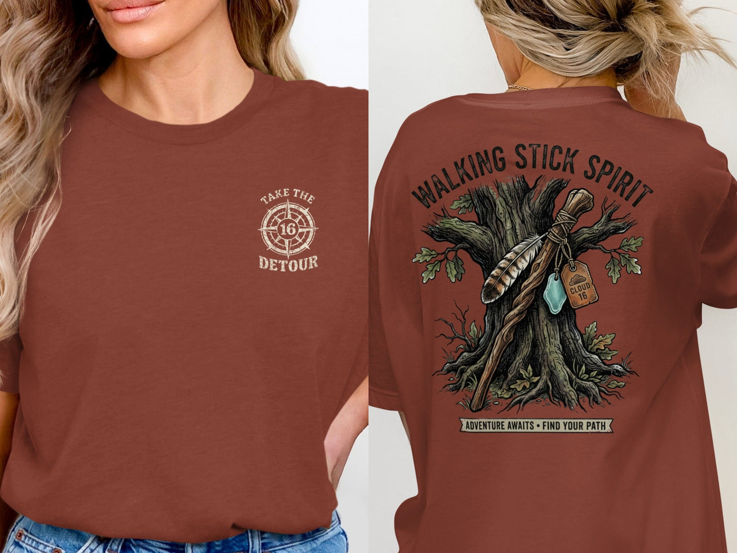 Wanderer's Path Spirit Graphic T-Shirt