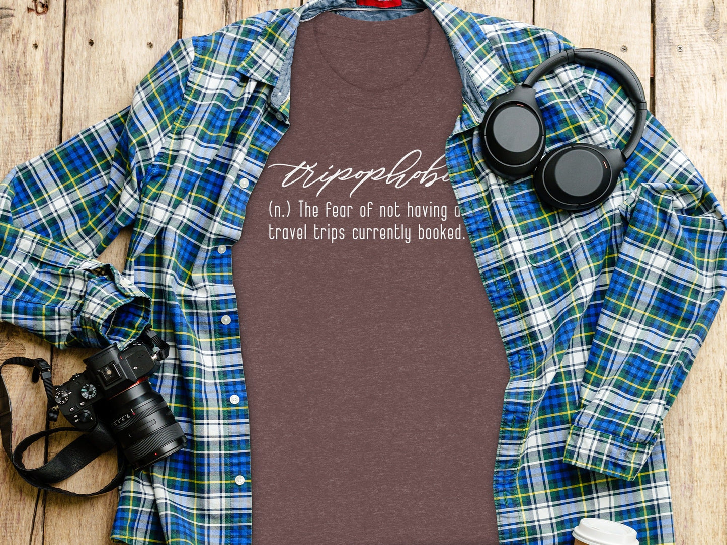 Tripophobia Definition The Fear Of Travel Trips T-Shirt