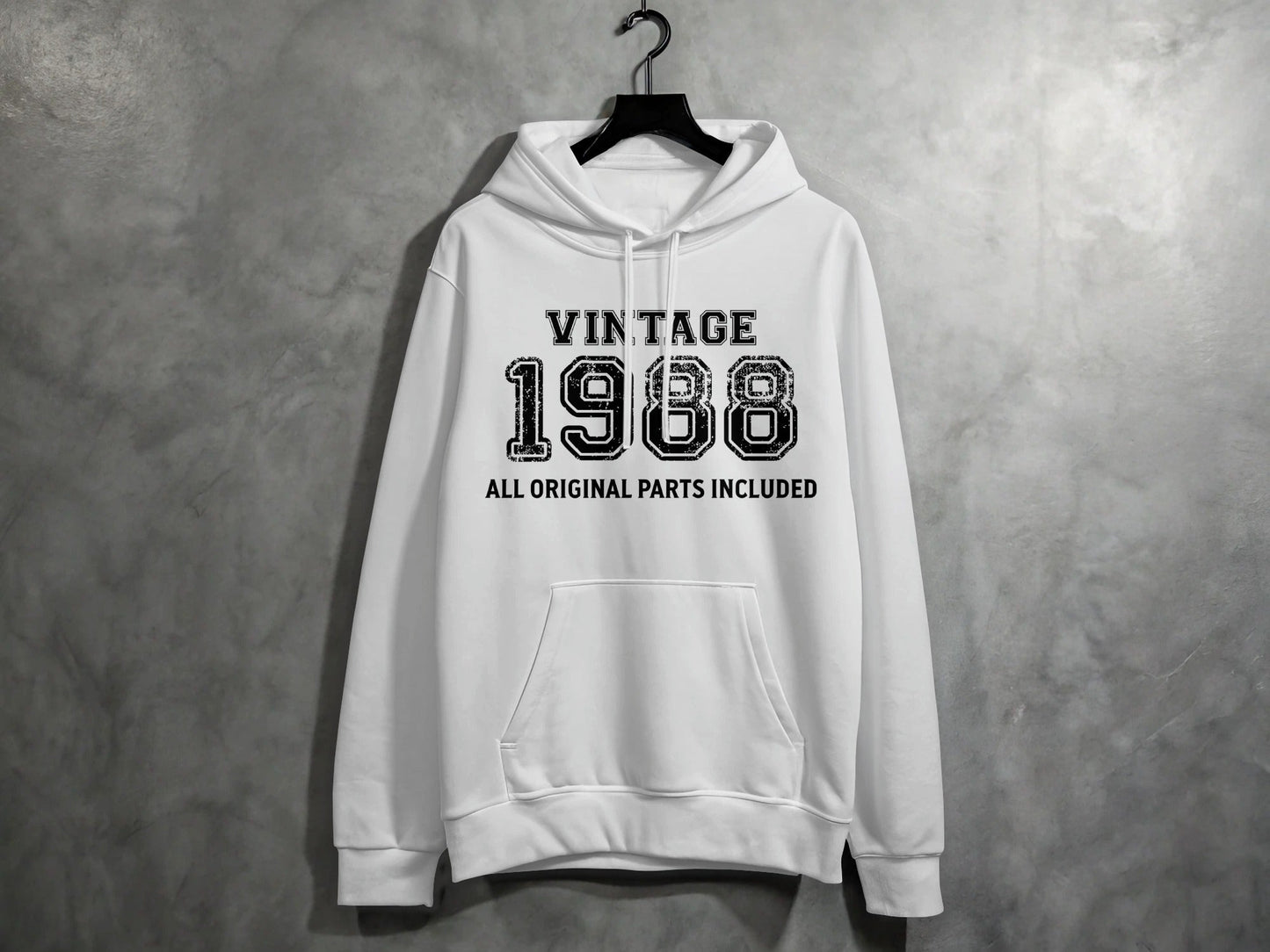Vintage 1988 All Original Parts Included Design Hoodie