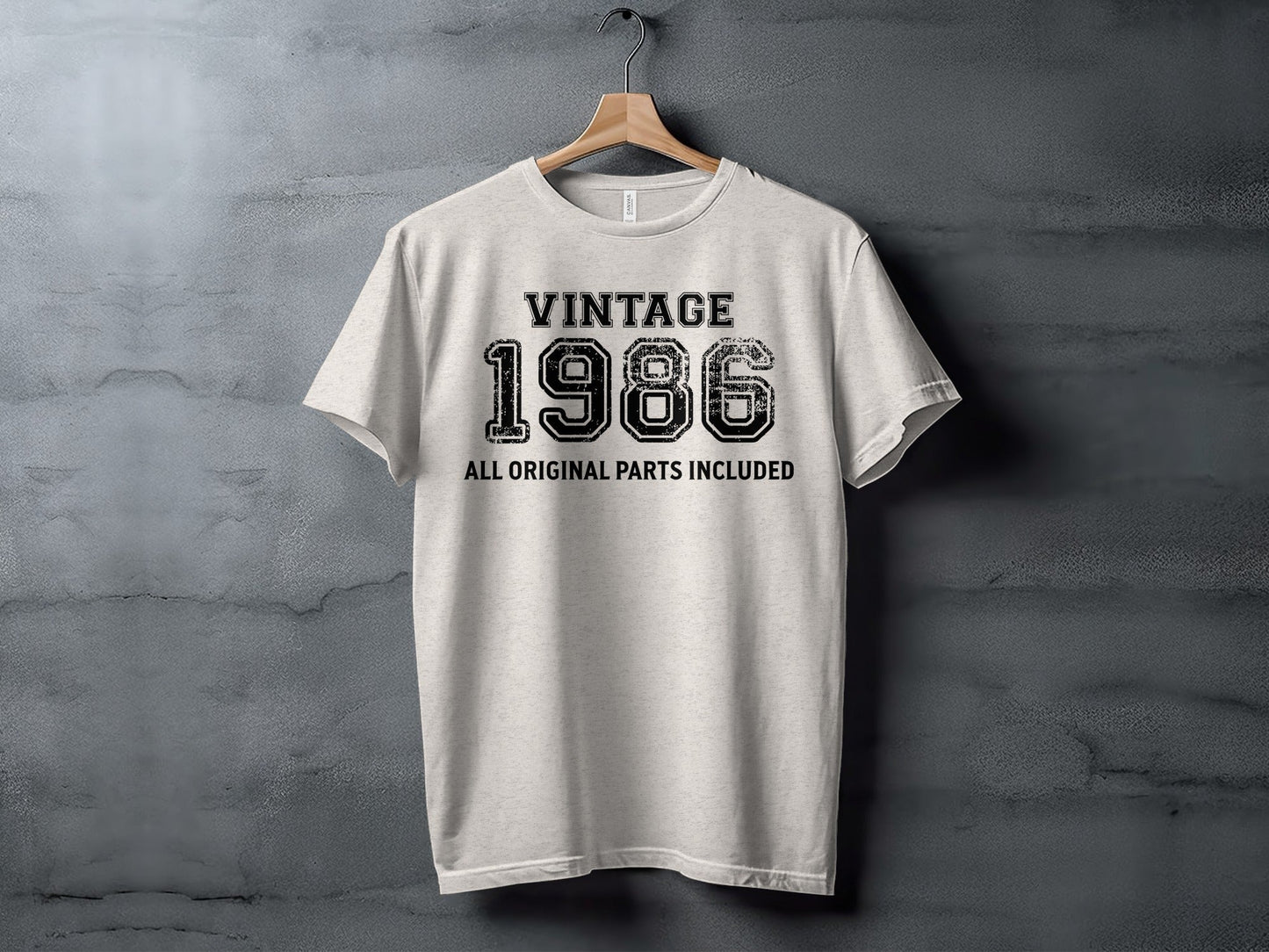 Vintage 1986 All Original Parts Included Birthday T-Shirt