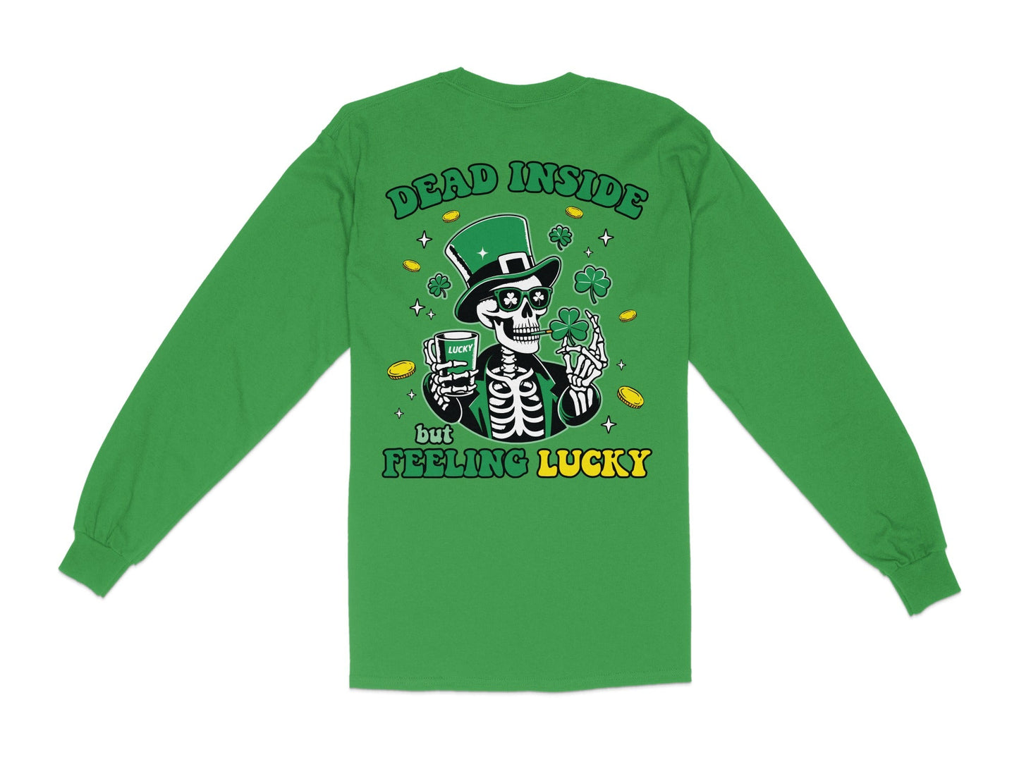 Scrappy Malone's Bar, Unique Design, Other Products, Bar Decor, Irish Theme, Lucky Clover Design, St Patricks Day Gift, Green, Circle