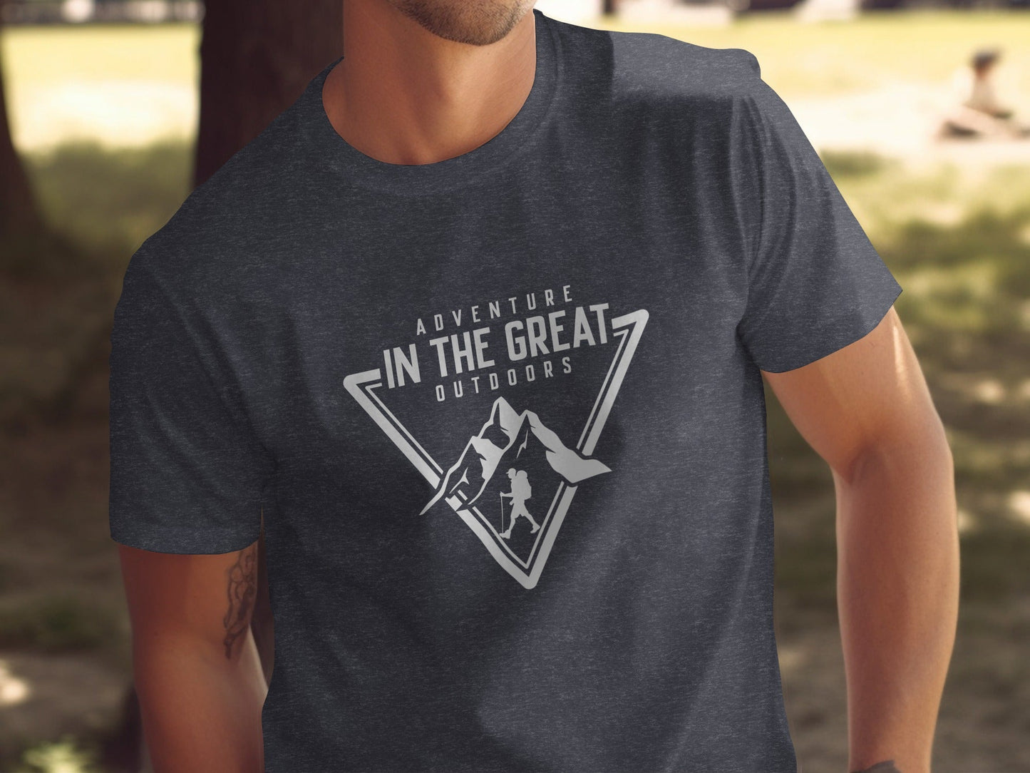 Adventure In The Great Outdoors Mountains T-Shirt