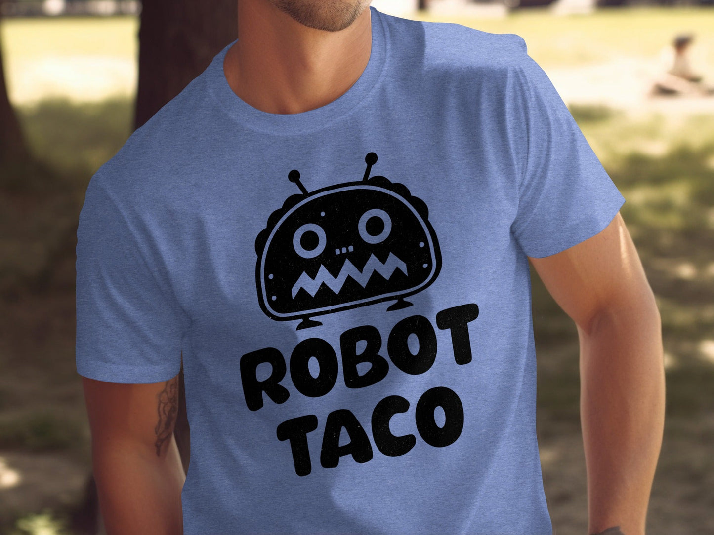 Robot Taco Delicious Digital Design for Food Lovers T-Shirt
