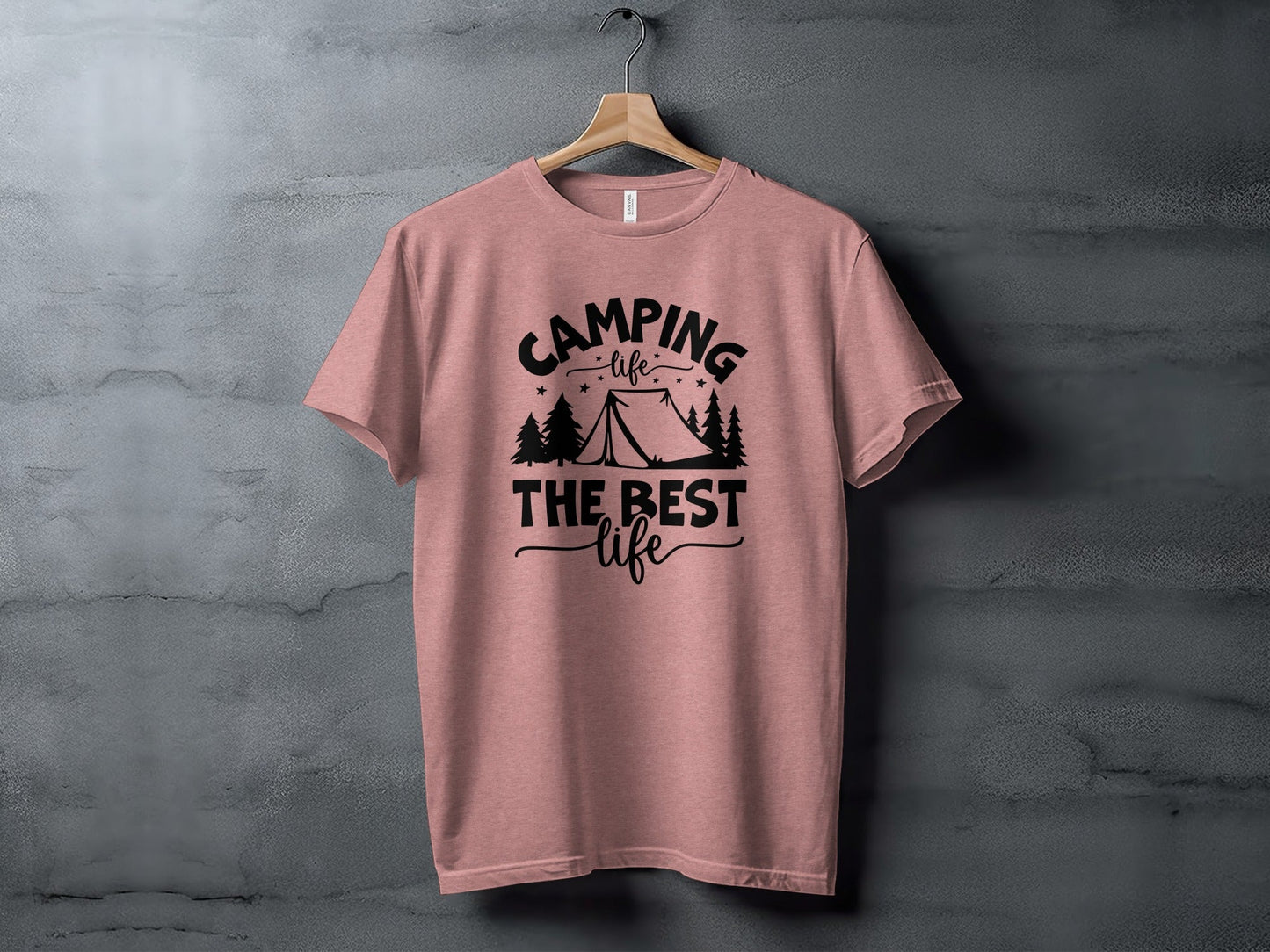 Camping Life The Best Life Outdoor Adventure T-Shirt