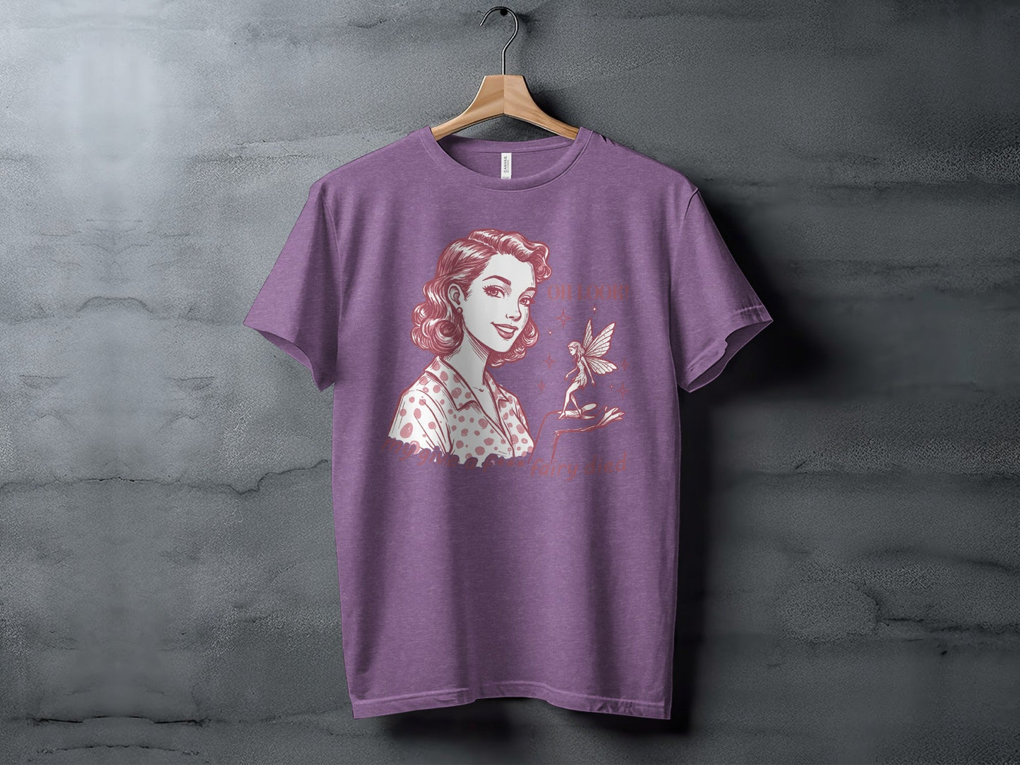 My Give A F Fairy Died Funny Attitude Graphic T-Shirt