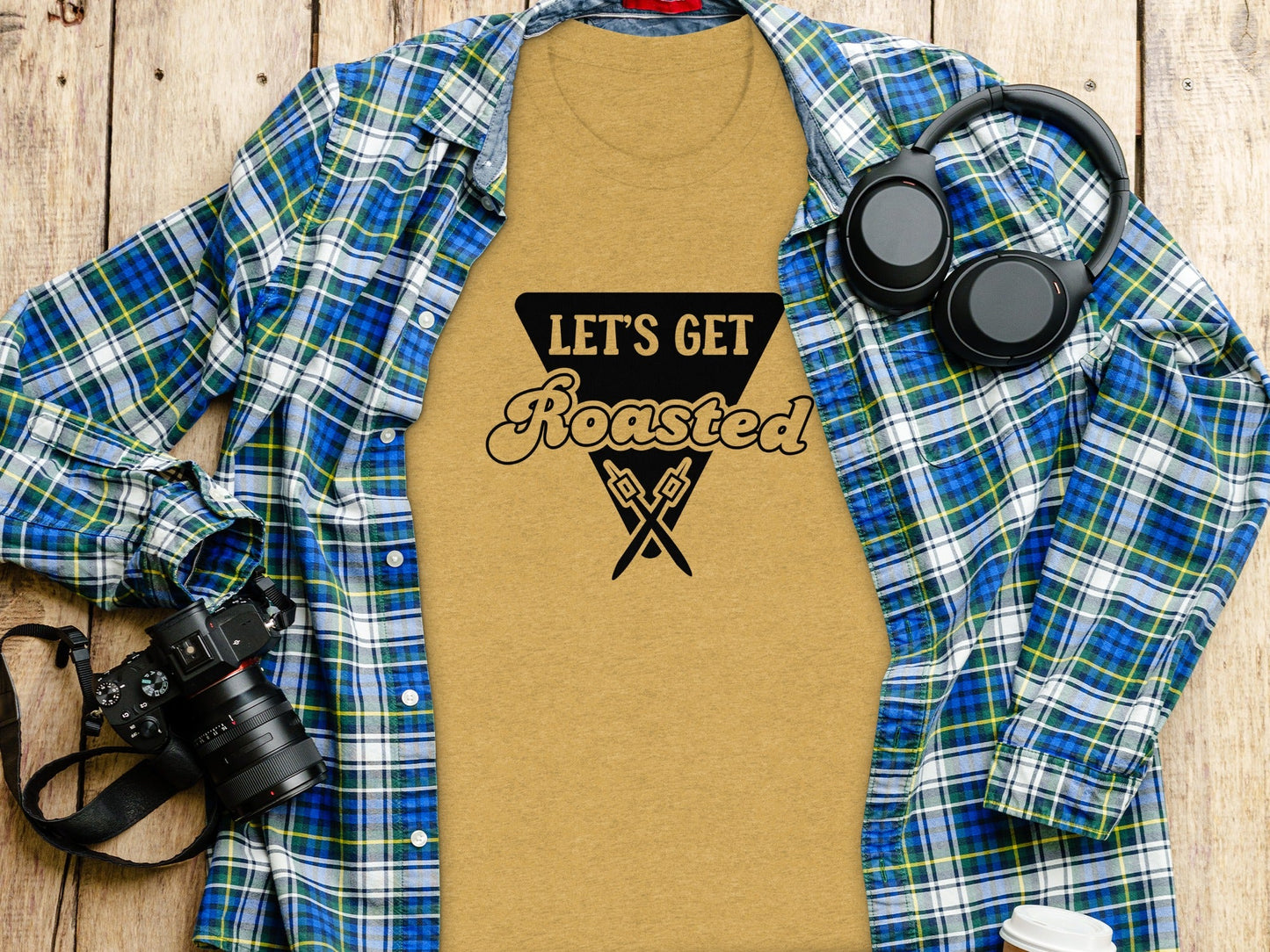 Let's Get Roasted Marshmallow Roasting Sticks T-Shirt
