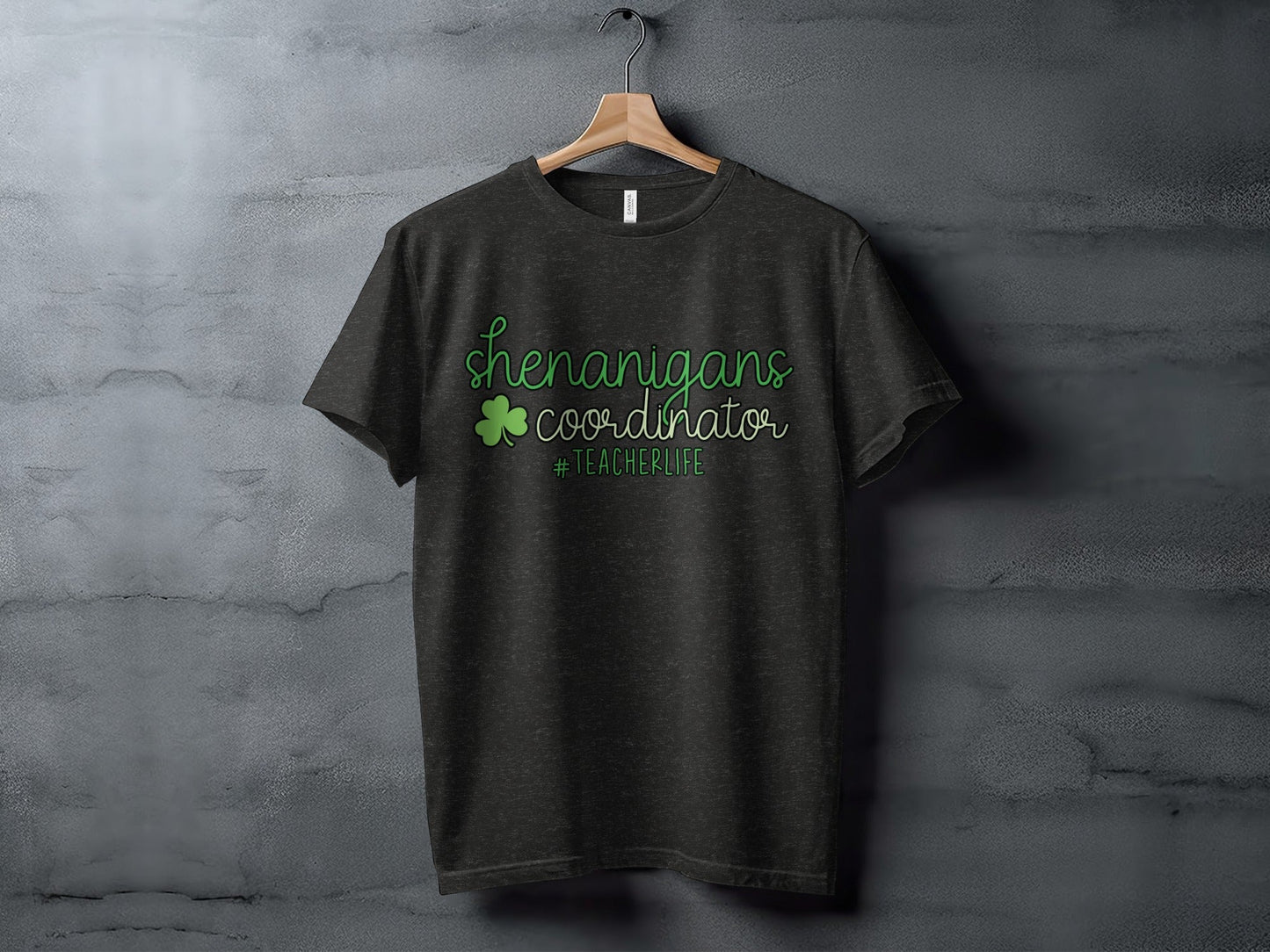 Shenanigans Coordinator Plus Teacher Life St Patrick T-Shirt