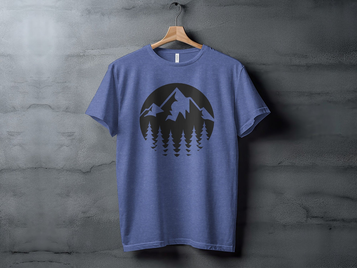 Nature Landscape Adventure Outdoor Graphic Design T-Shirt