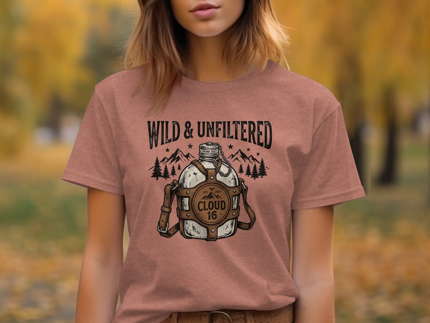 Rugged Wild & Unfiltered Spirit Wilderness Shirt