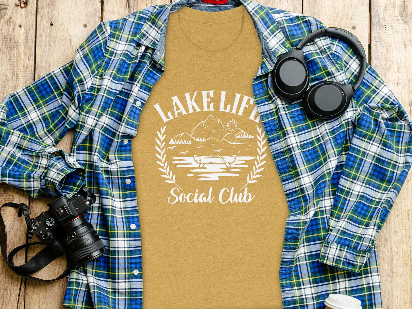 Lake Life Social Club Boating Outdoor Activity T-Shirt