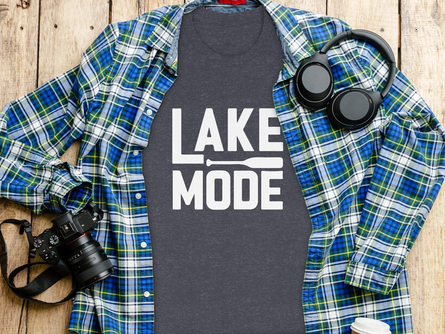 Embrace the Lake Life with Our Cool Lake Mode T-Shirt