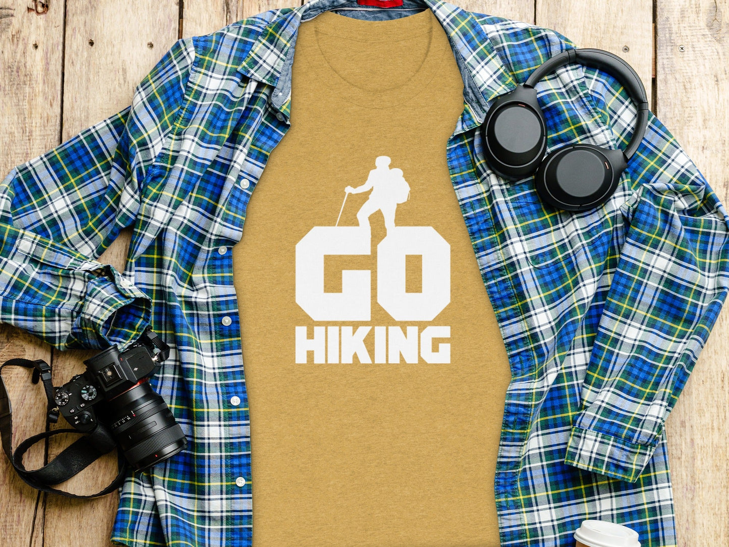 Go Hiking Motivation For Adventurous Hikers T-Shirt
