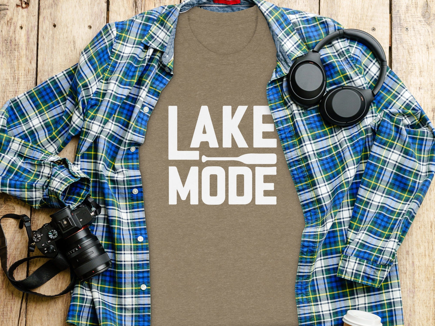Embrace the Lake Life with Our Cool Lake Mode T-Shirt