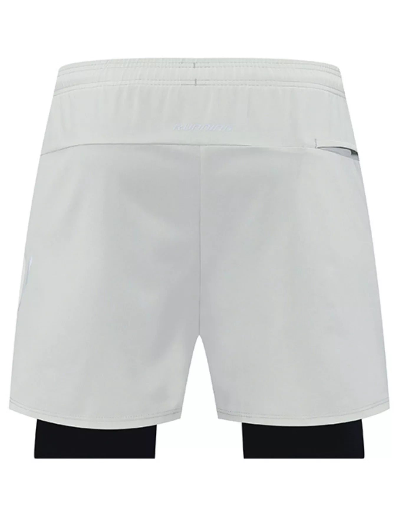 Men's Plus Size Elastic Waist Active Shorts