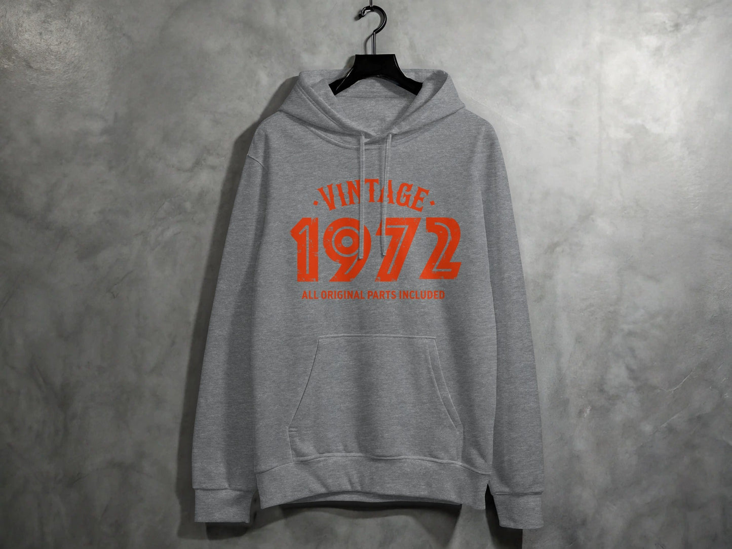 Vintage 1972 All Original Parts Included Graphic Hoodie