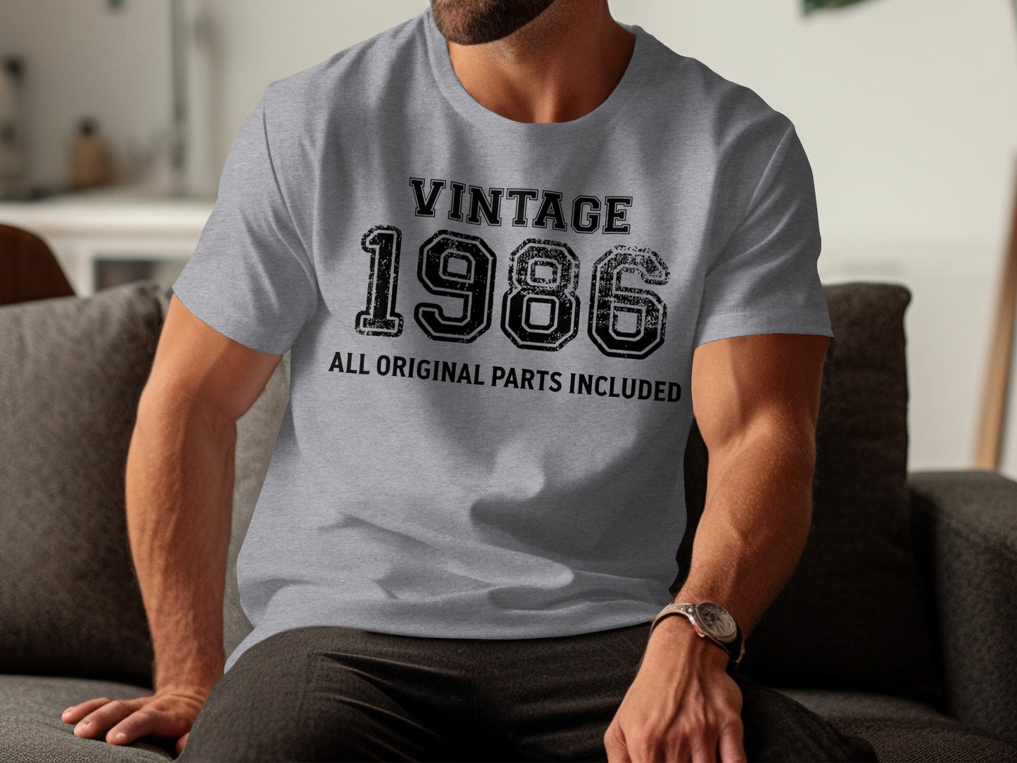 Vintage 1986 All Original Parts Included Birthday T-Shirt