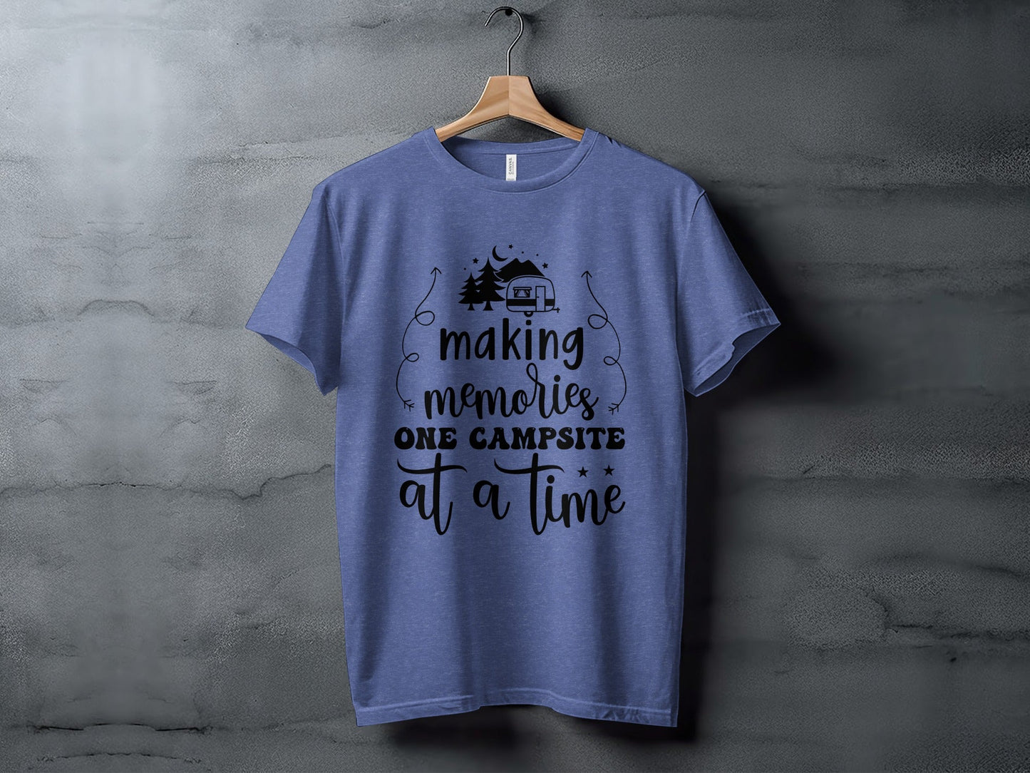 Making Memories One Campsite At A Time Camping T-Shirt