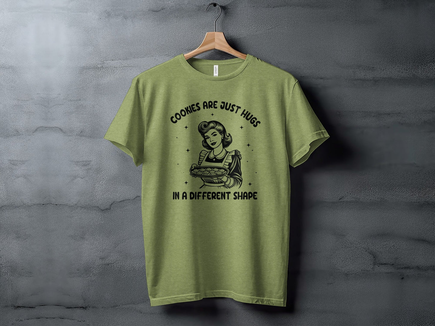Cookies Are Just Hugs In A Different Shape Graphic T-Shirt