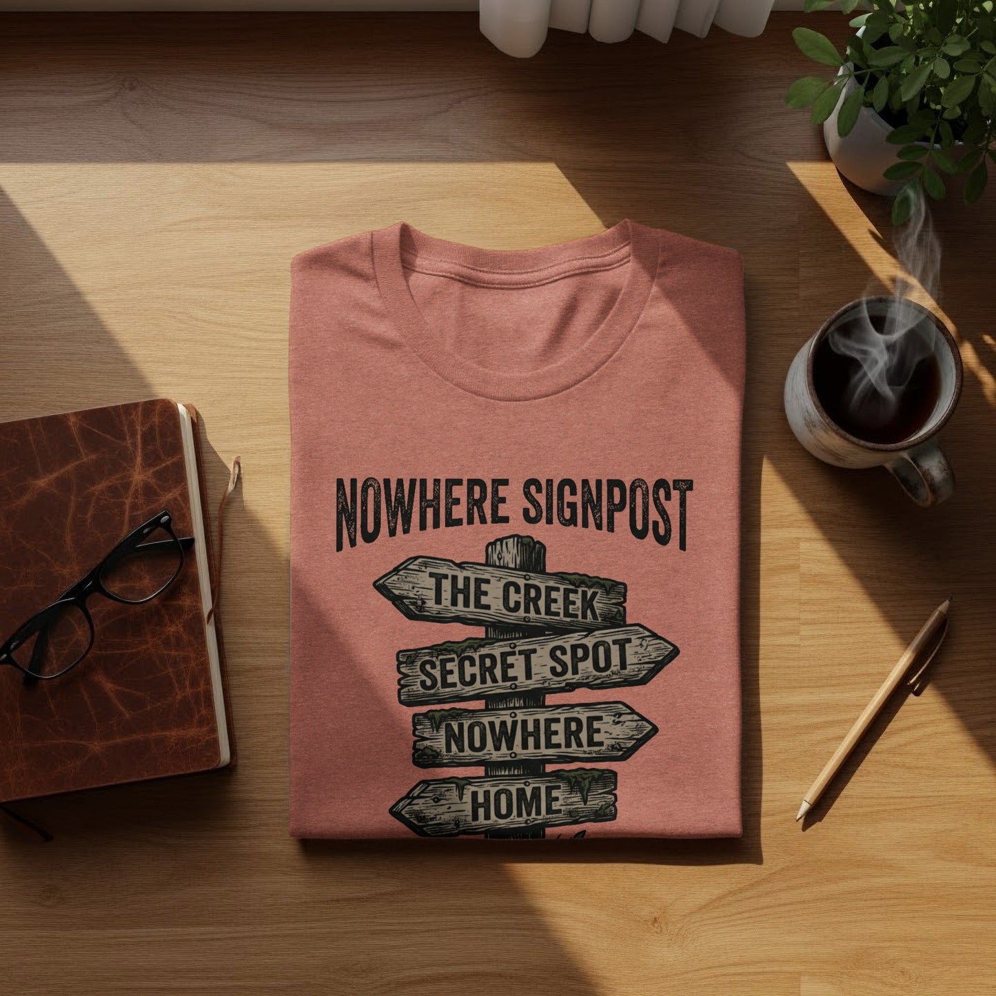 Nowhere Signpost Adventure: Backcountry Outpost Shirt
