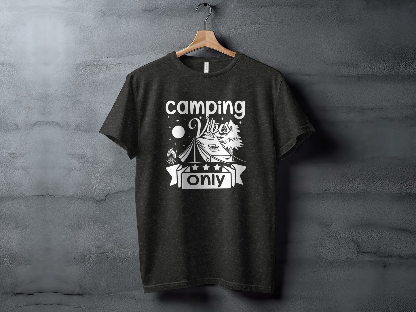 Camping Vibes Only Night Under the Stars T-Shirt