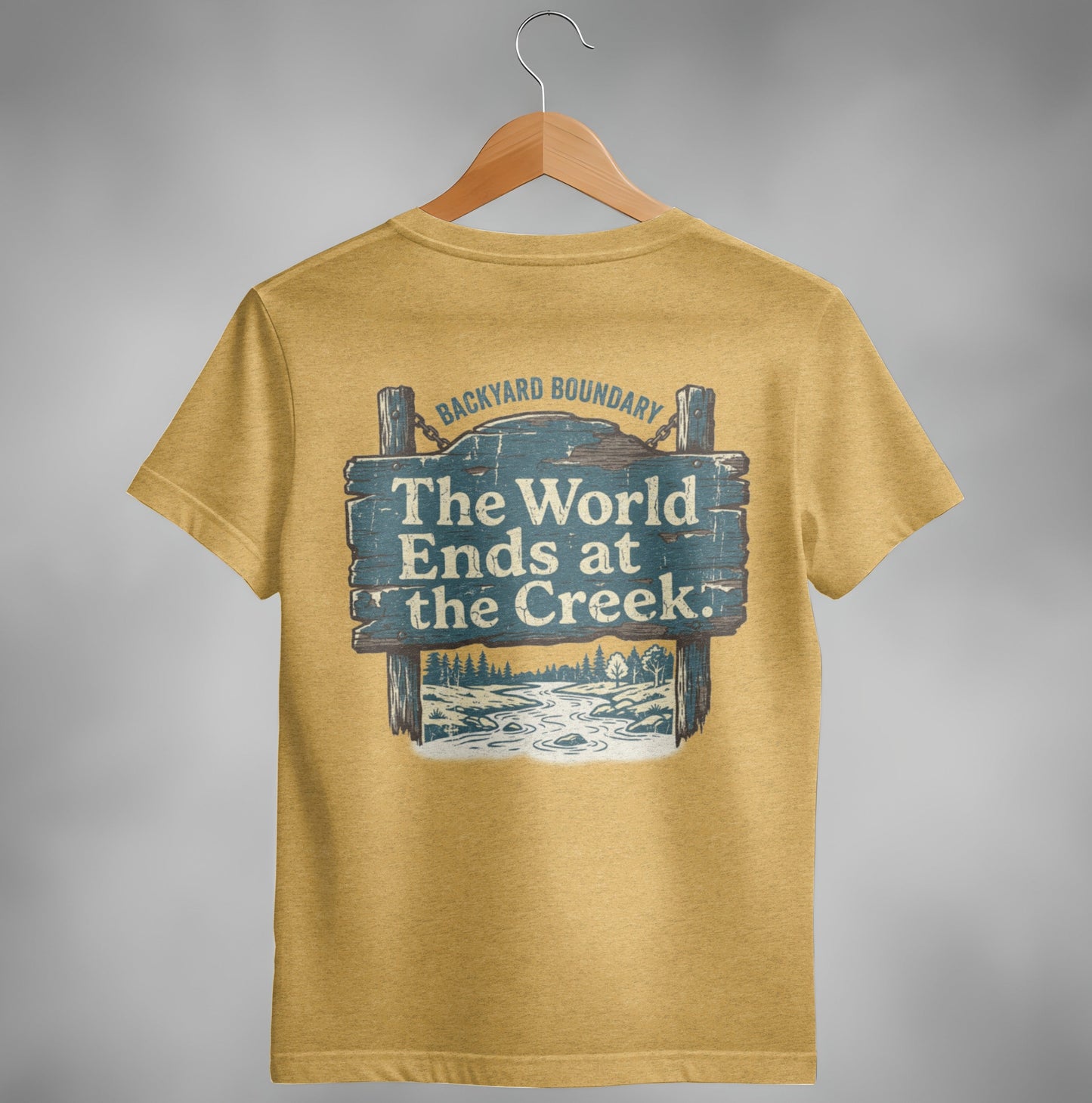 The Creek Boundary Rustic Horizon T-Shirt