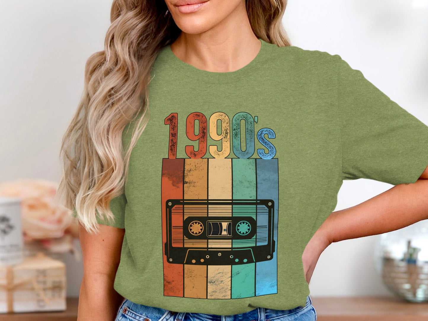 Vintage Cassette Tape with 1990s Design Retro T-Shirt
