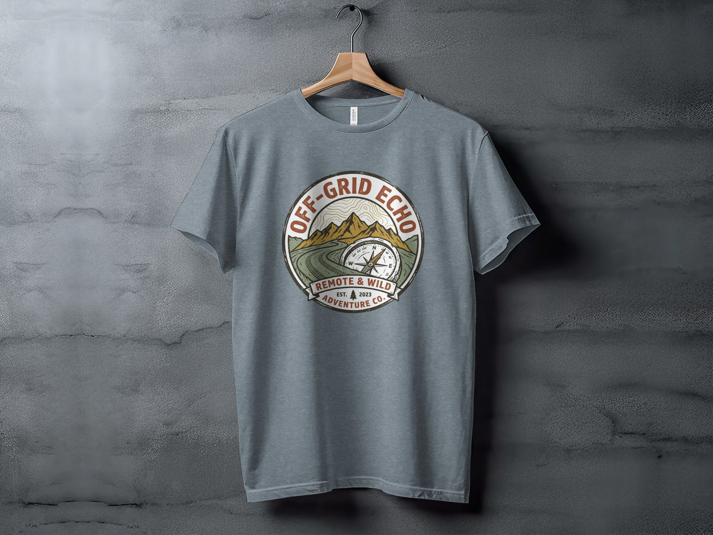 Off-Grid Echo Explorer: The Explorer's Adventure Tee