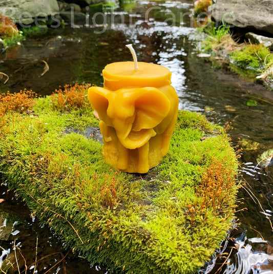 Elephant Beeswax Beeswax Candle