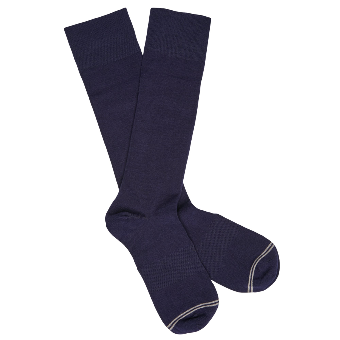 Elton Navy Dress Socks