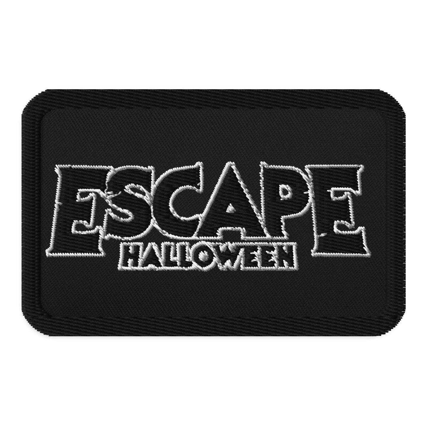 Escape Halloween Limited Time Embroidered Iron-On Patches