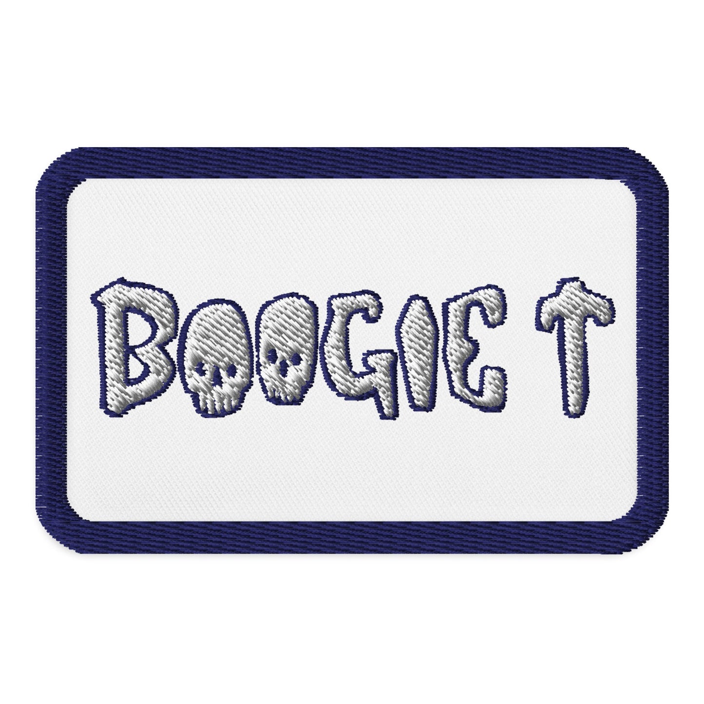 Boogie T Iron-on Embroidered EDM Raver Patches