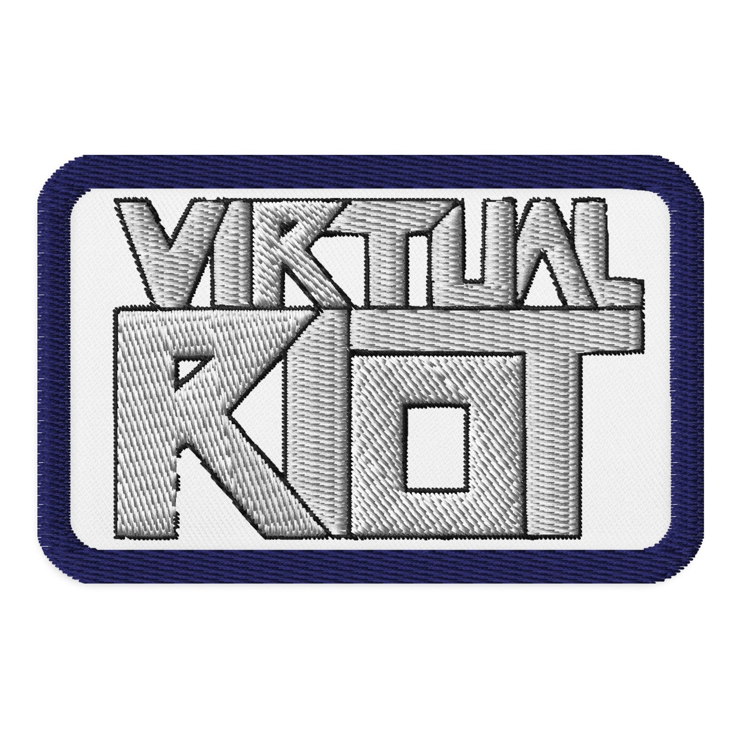 Virtual Riot Embroidered Iron-on Patches