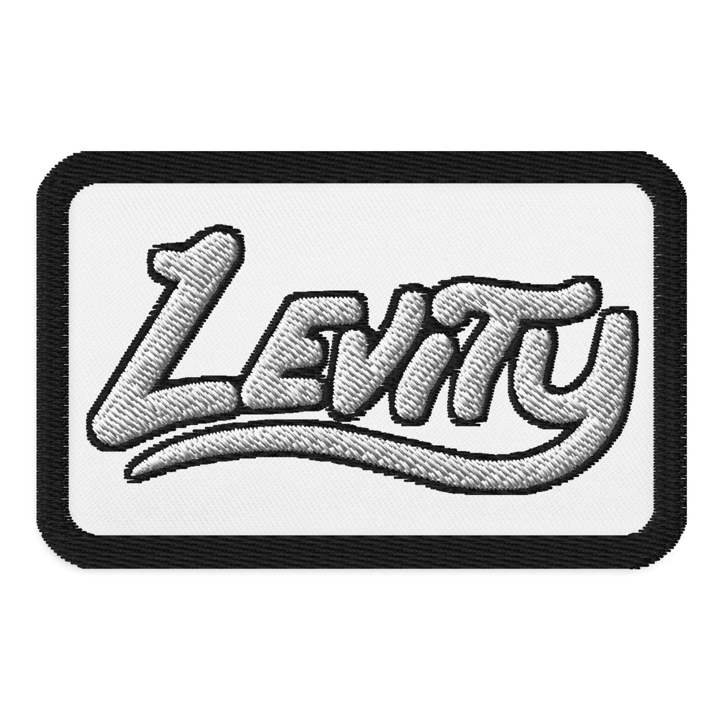Levity Embroidered Iron On EDM Festival Patches