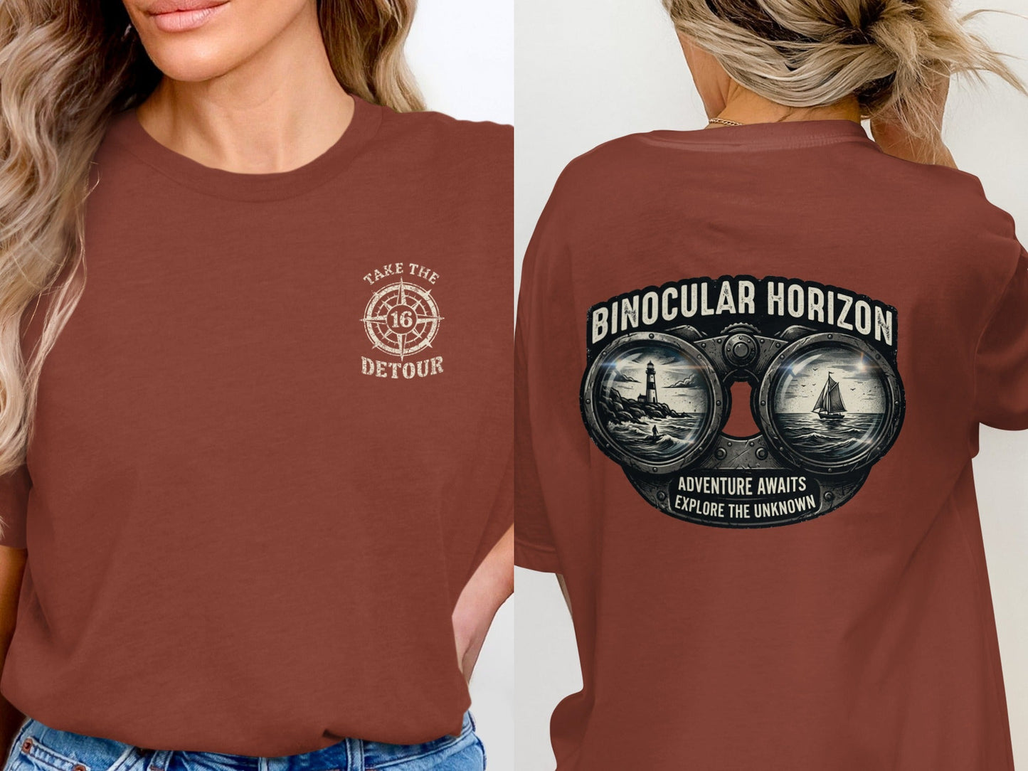Binocular Horizon Explorer Graphic T-Shirt