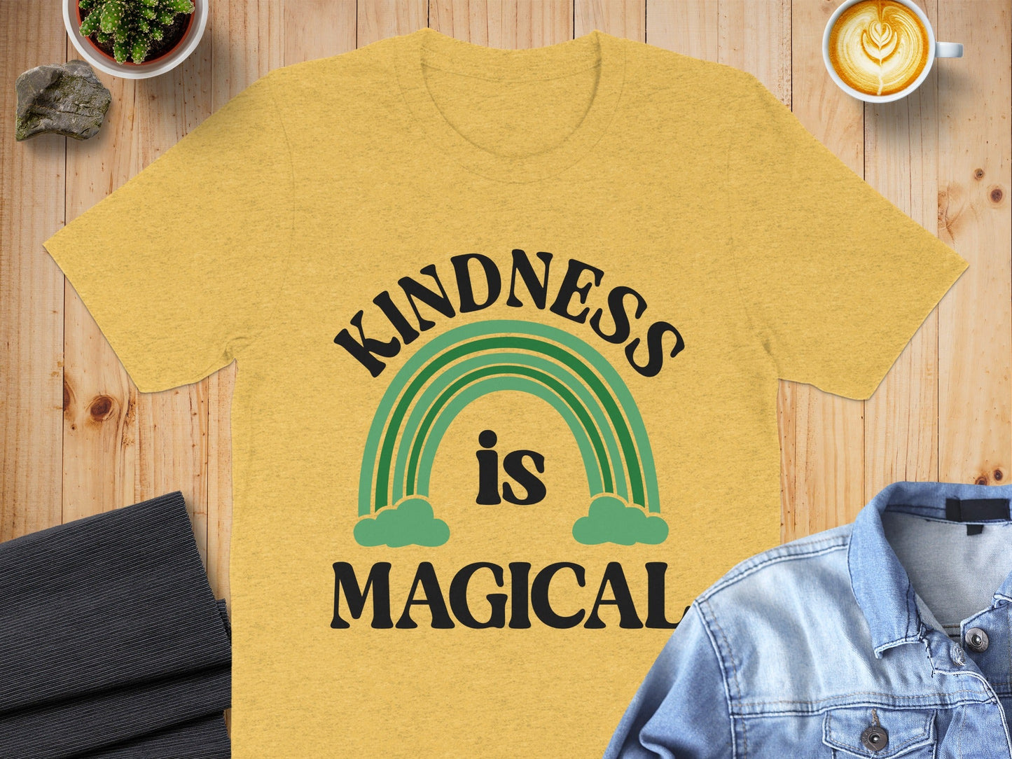 Kindness Is Magical Statement Fashion Graphic T-Shirt