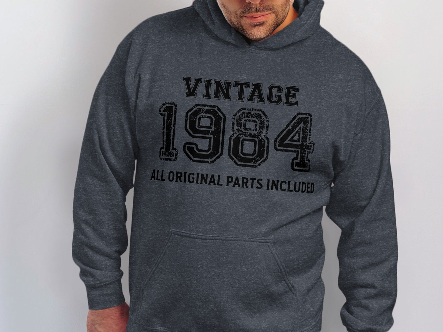Vintage 1984 All Original Parts Included Design Hoodie