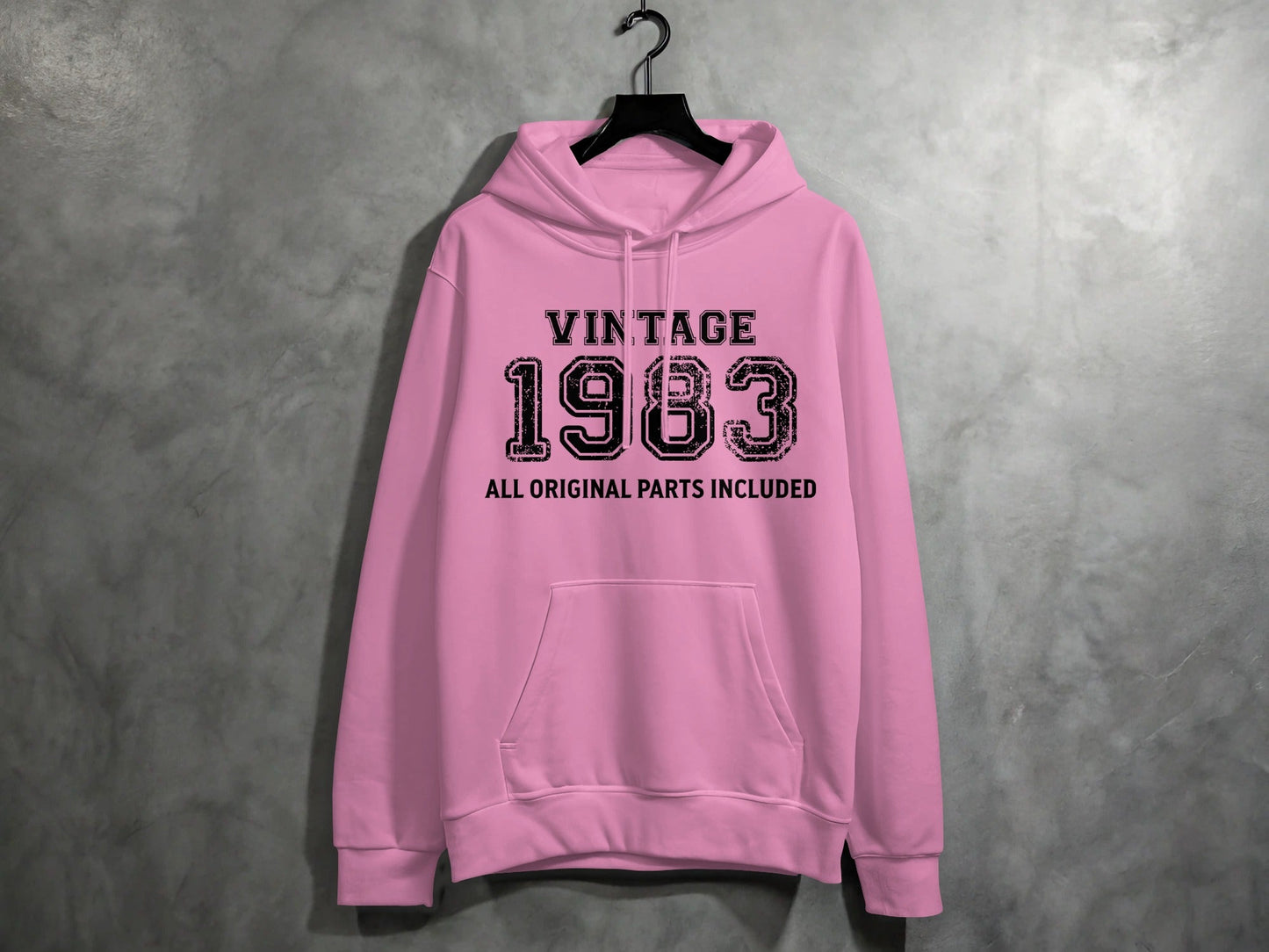 Vintage 1983 All Original Parts Included Birthday Gift Hoodie
