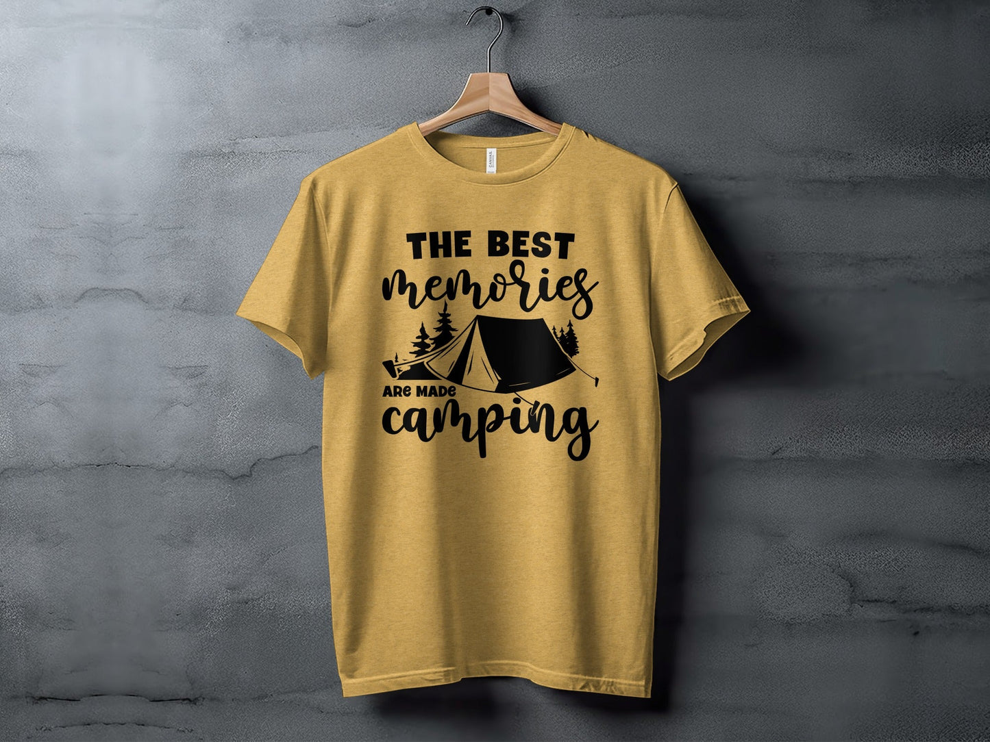 The Best Memories Are Made Camping Outdoors T-Shirt