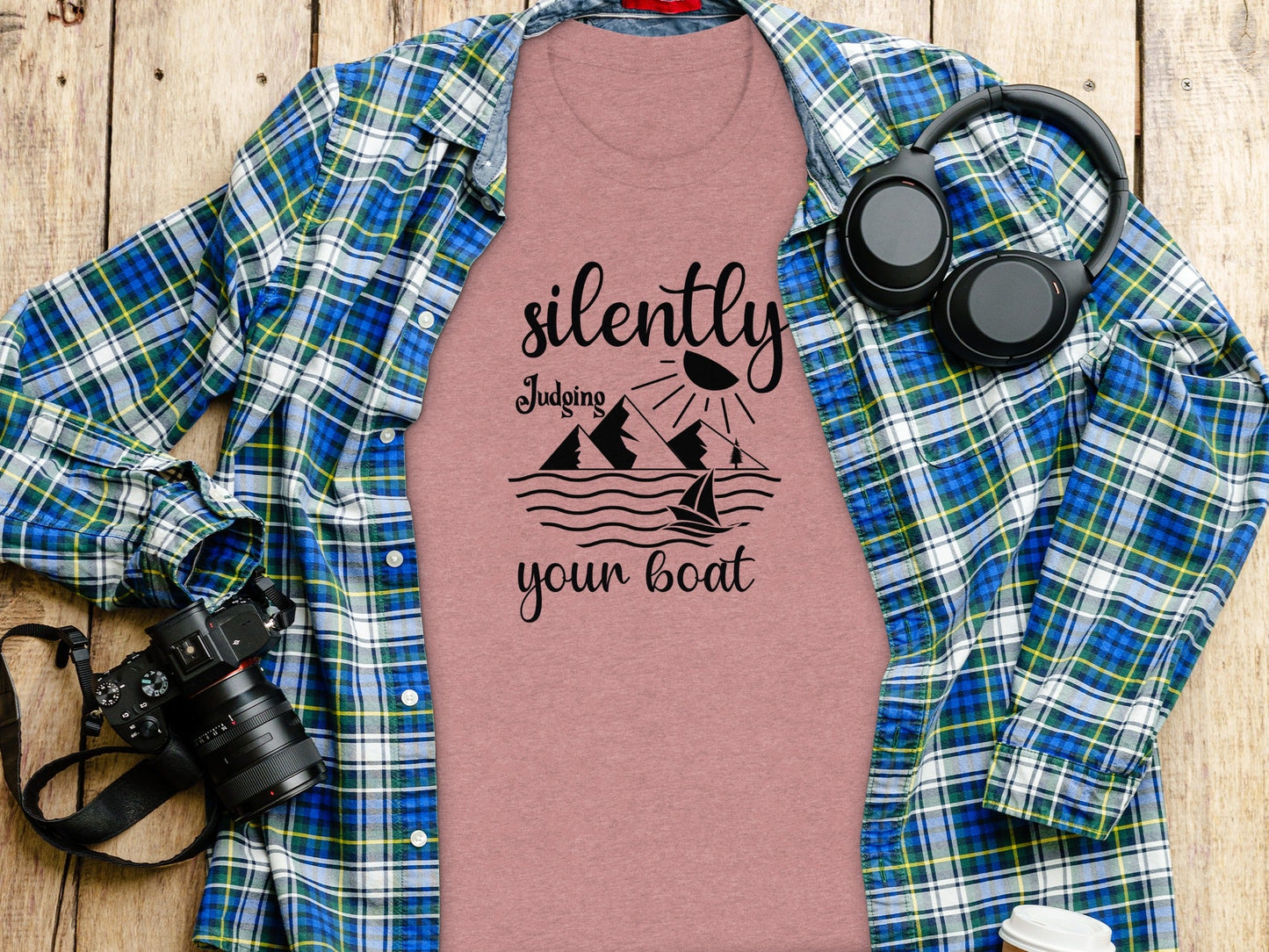Silently Judging Your Boat Sailing Adventure T-Shirt