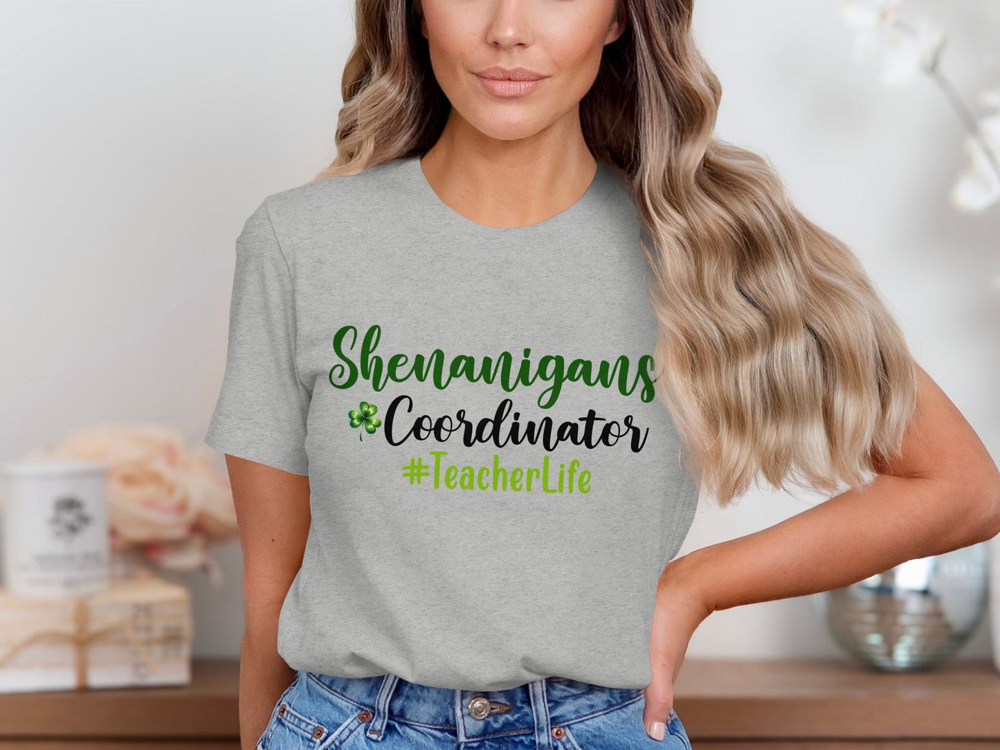Shenanigans Coordinator Teacher Life St Patricks Day T-Shirt