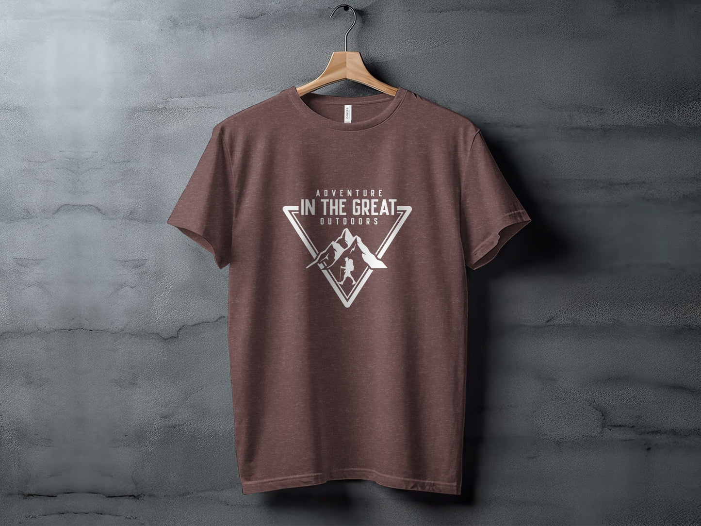 Adventure In The Great Outdoors Mountains T-Shirt