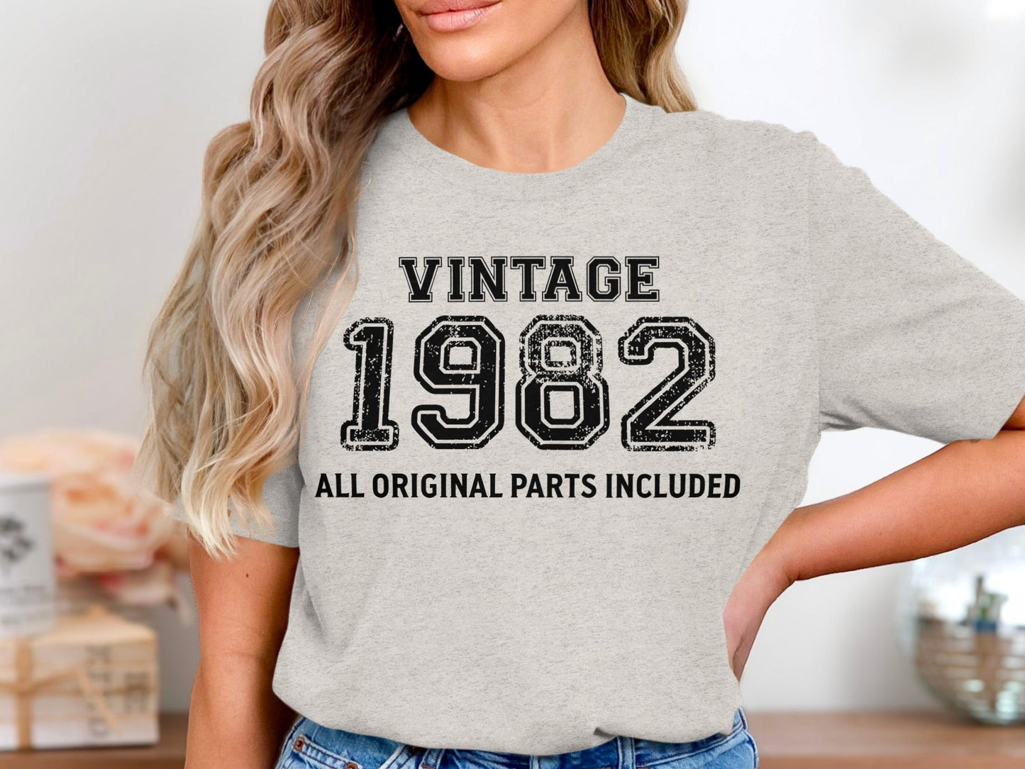 Vintage 1982 All Original Parts Included Birthday T-Shirt