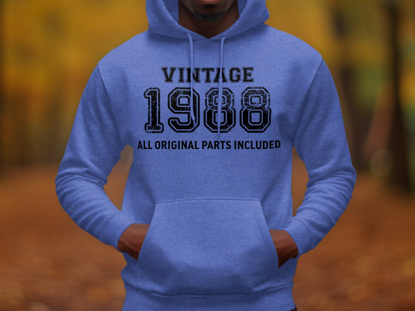 Vintage 1988 All Original Parts Included Design Hoodie