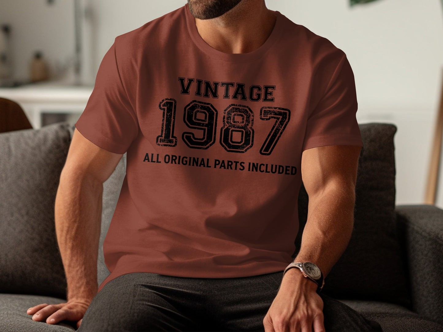 Vintage 1987 All Original Parts Included Birthday T-Shirt